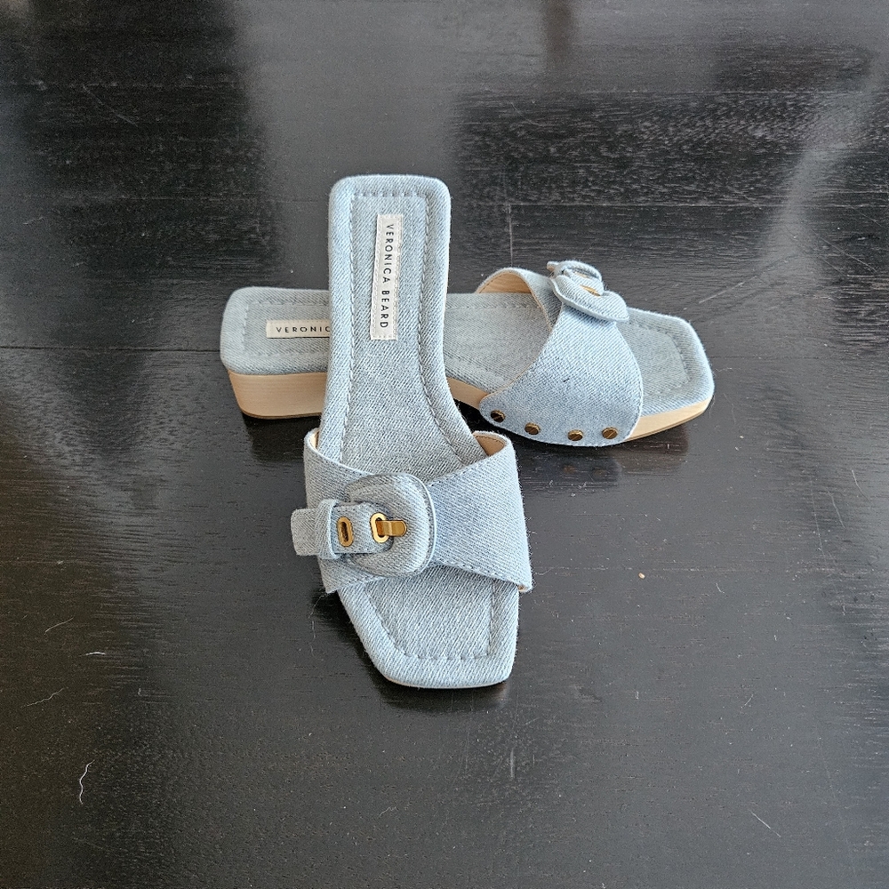 Davina Denim Clog